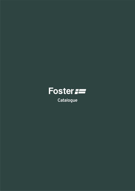 แคตตาล็อก Foster Foster Catalogue