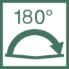 180 ° rotation