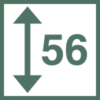 ความลึก 56 ซม.