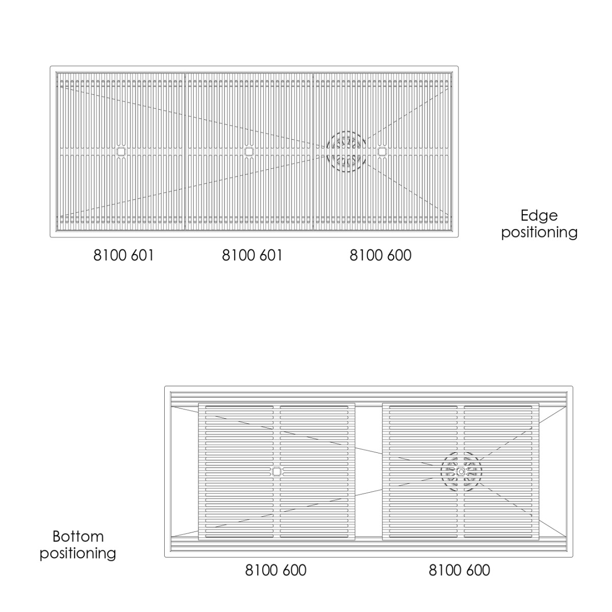 Sink Leonardo 46″ x 20" – U/M