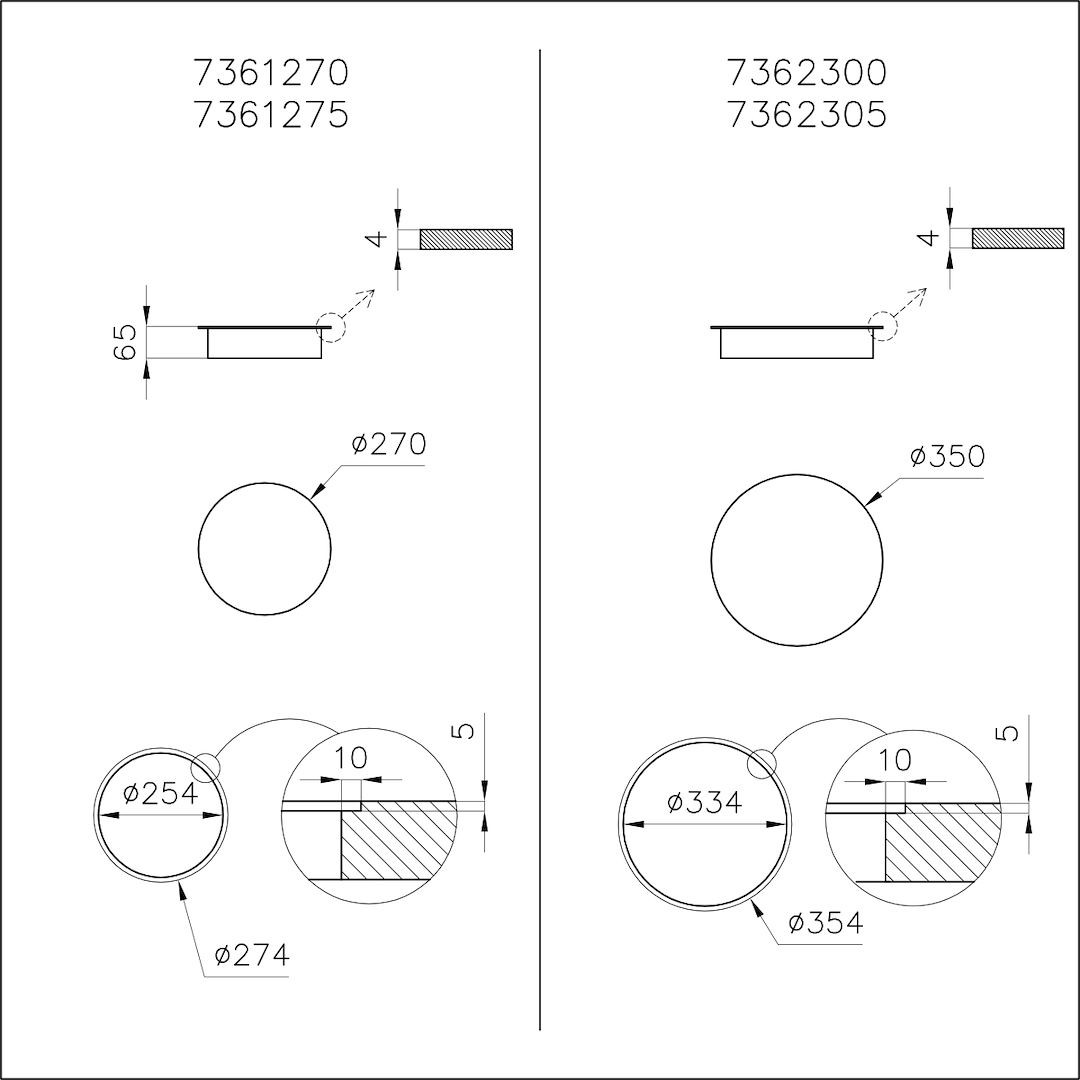 Cooker hob Modular Induction