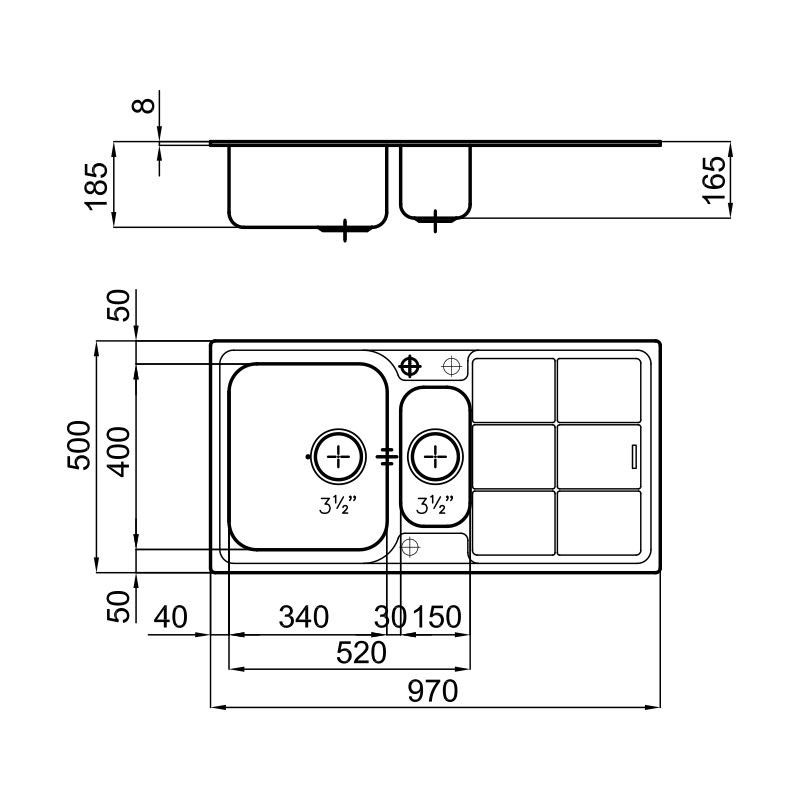 Sink F300