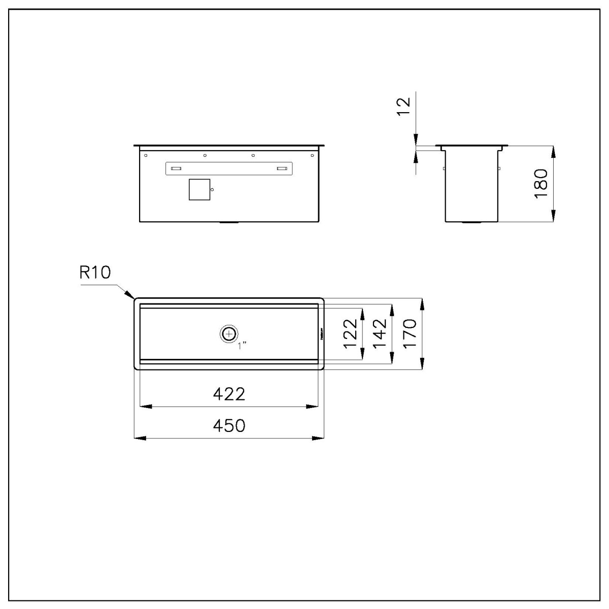 Equipped troughs