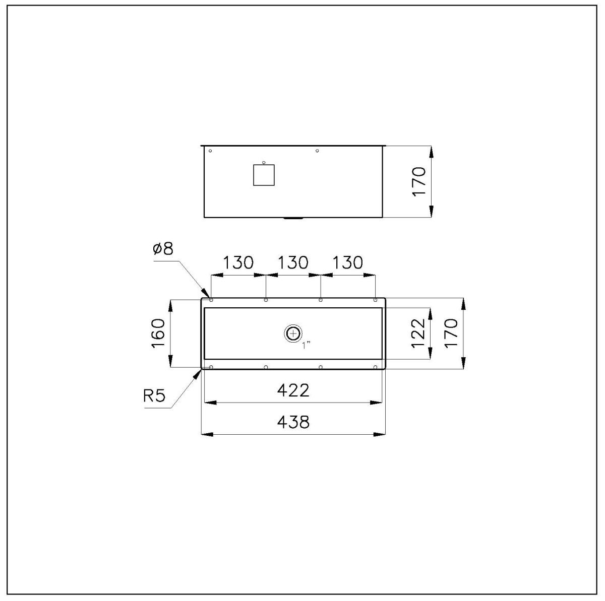 Equipped troughs