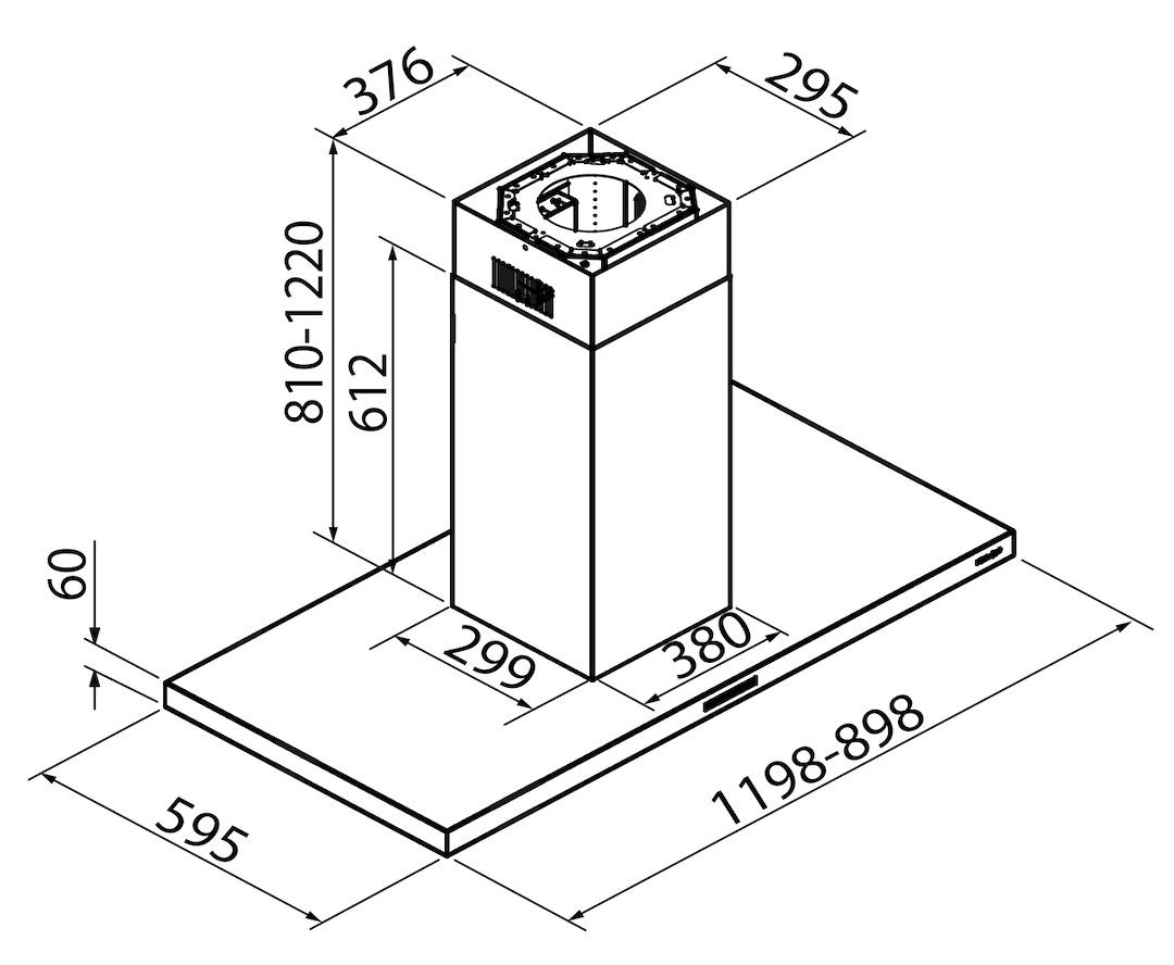 Hood S4001 island