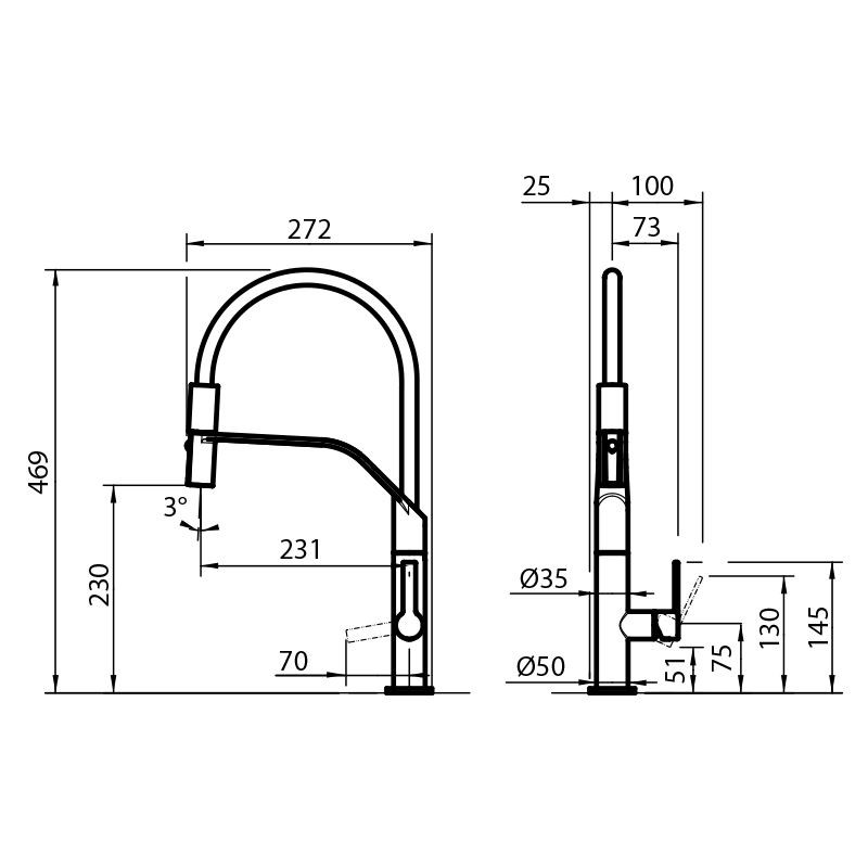 Mixer Tap Milanello