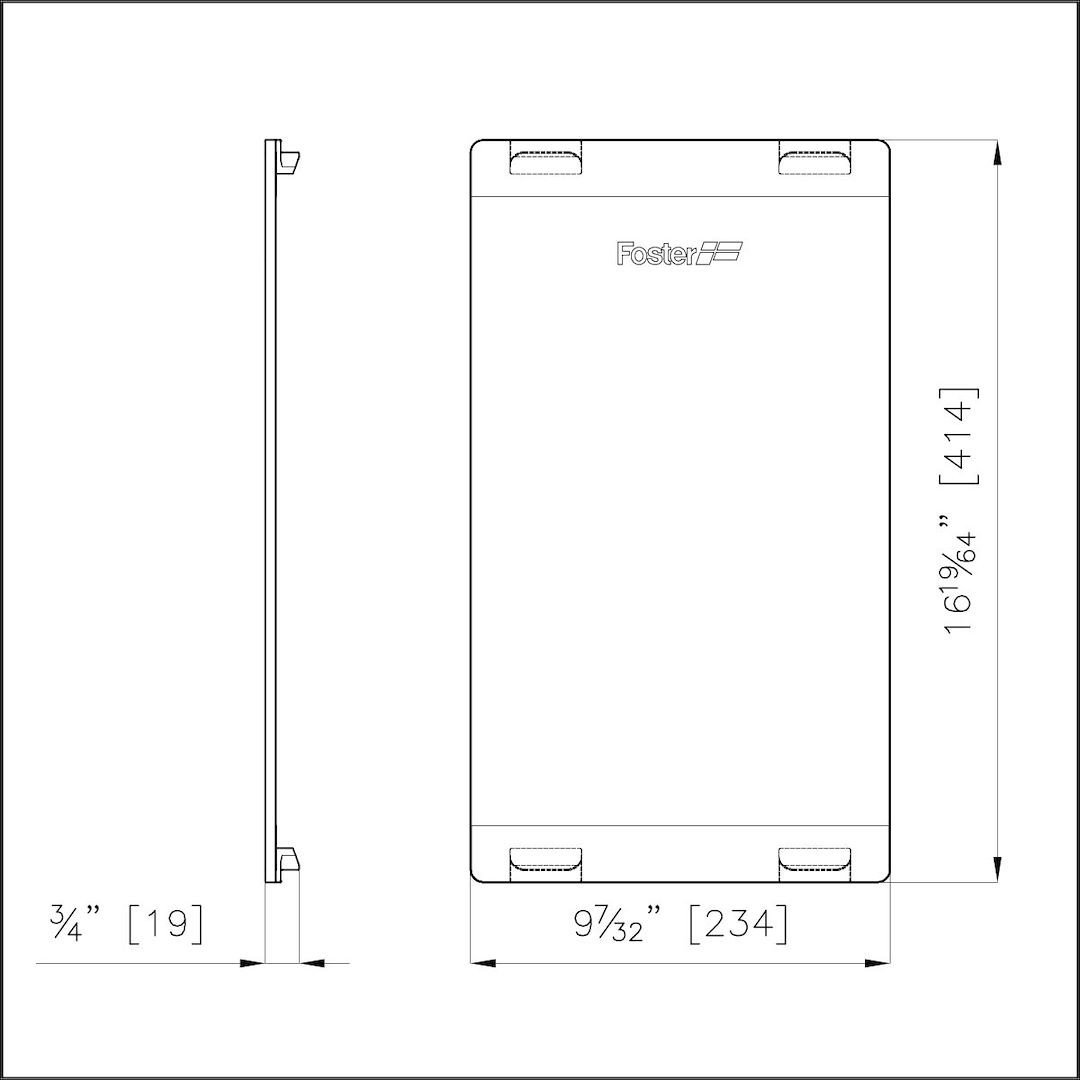 Glass chopping board
