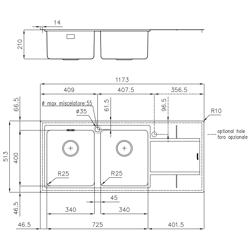 Sink S4000