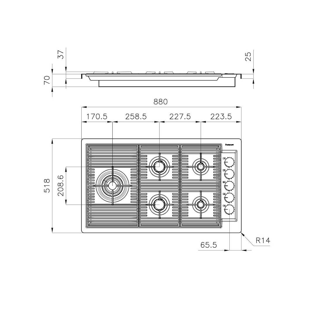 OUTLINE GAS H25
