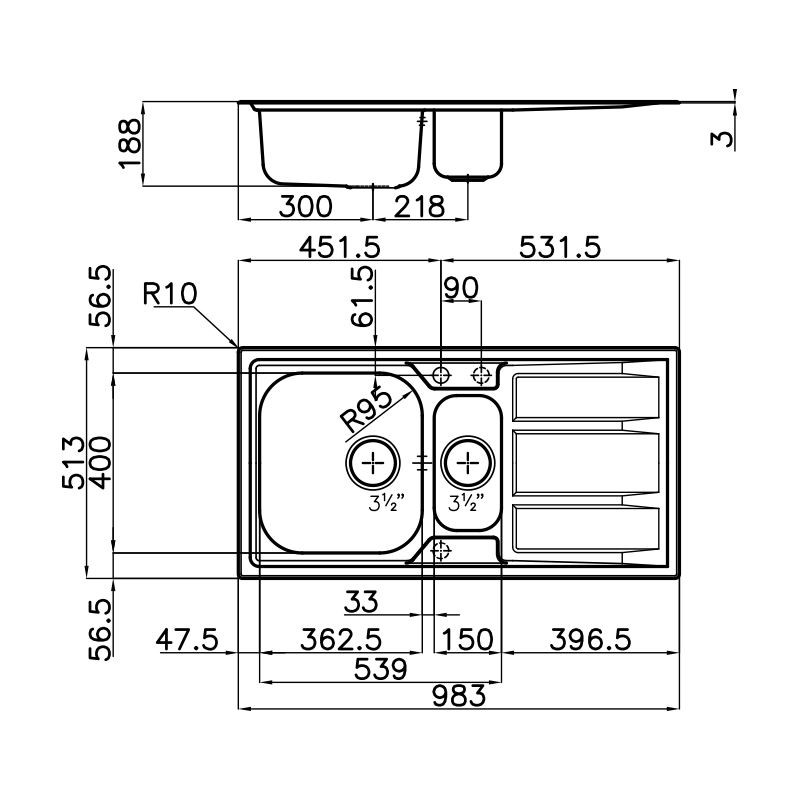 Sink Foster Marine