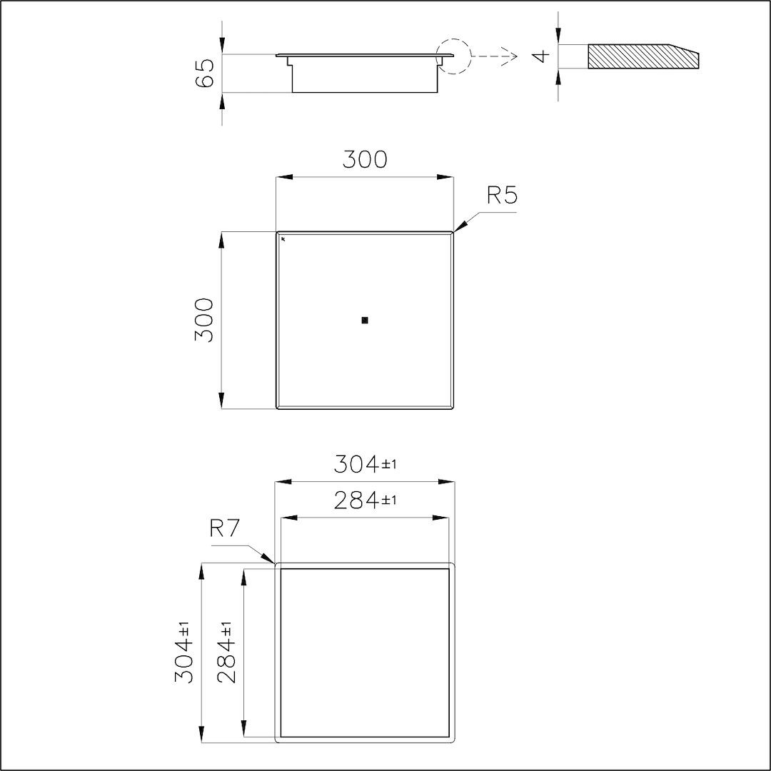 Cooker hob - Quadra Modular Induction Plate