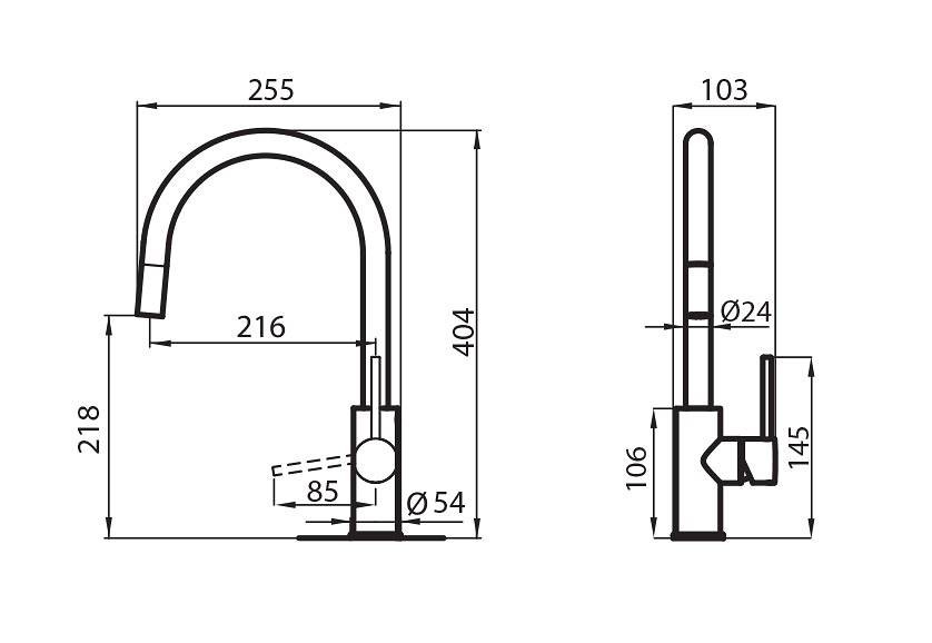 Mixer Tap Camillo satin