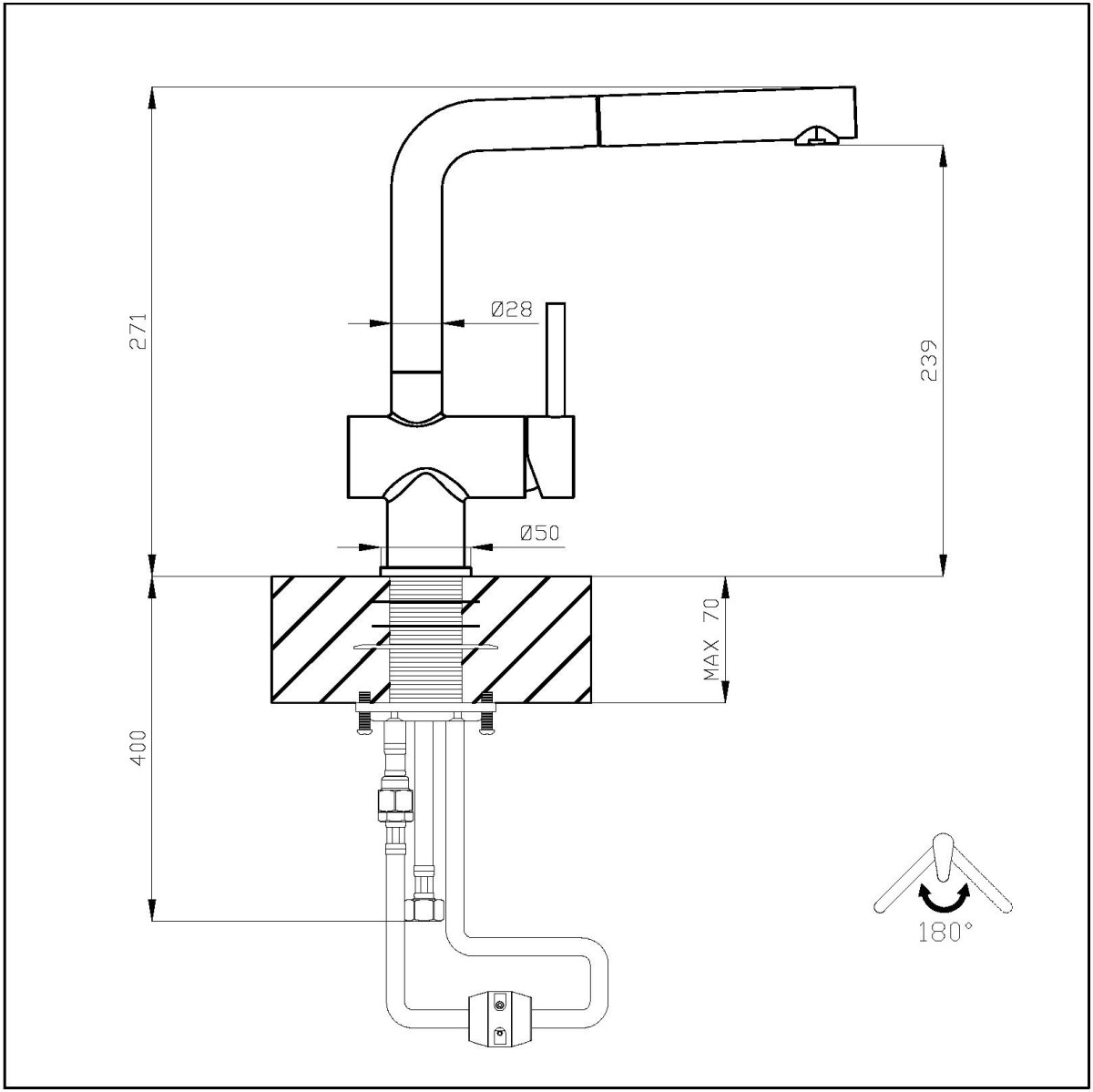 Mixer Tap Atomo Plus