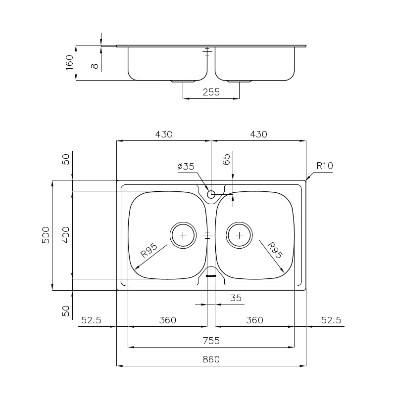 Sink S1000
