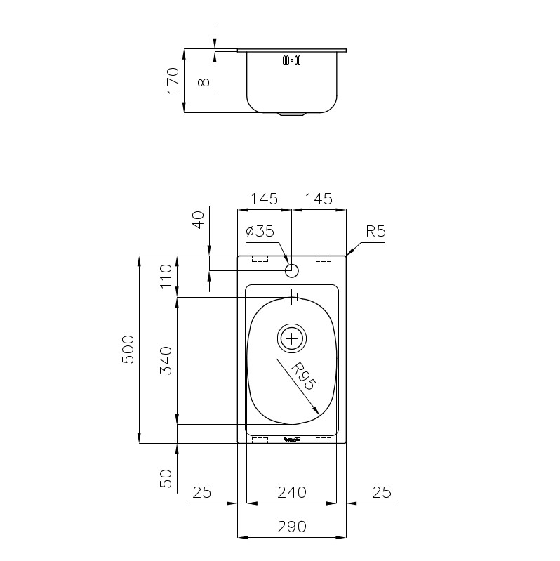 Sink S1000