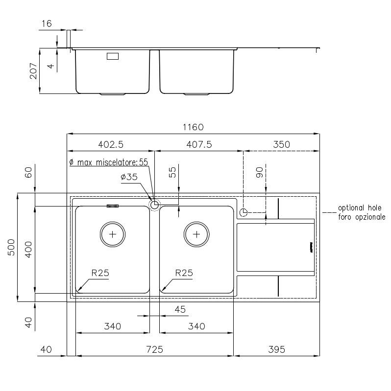 Sink S4000