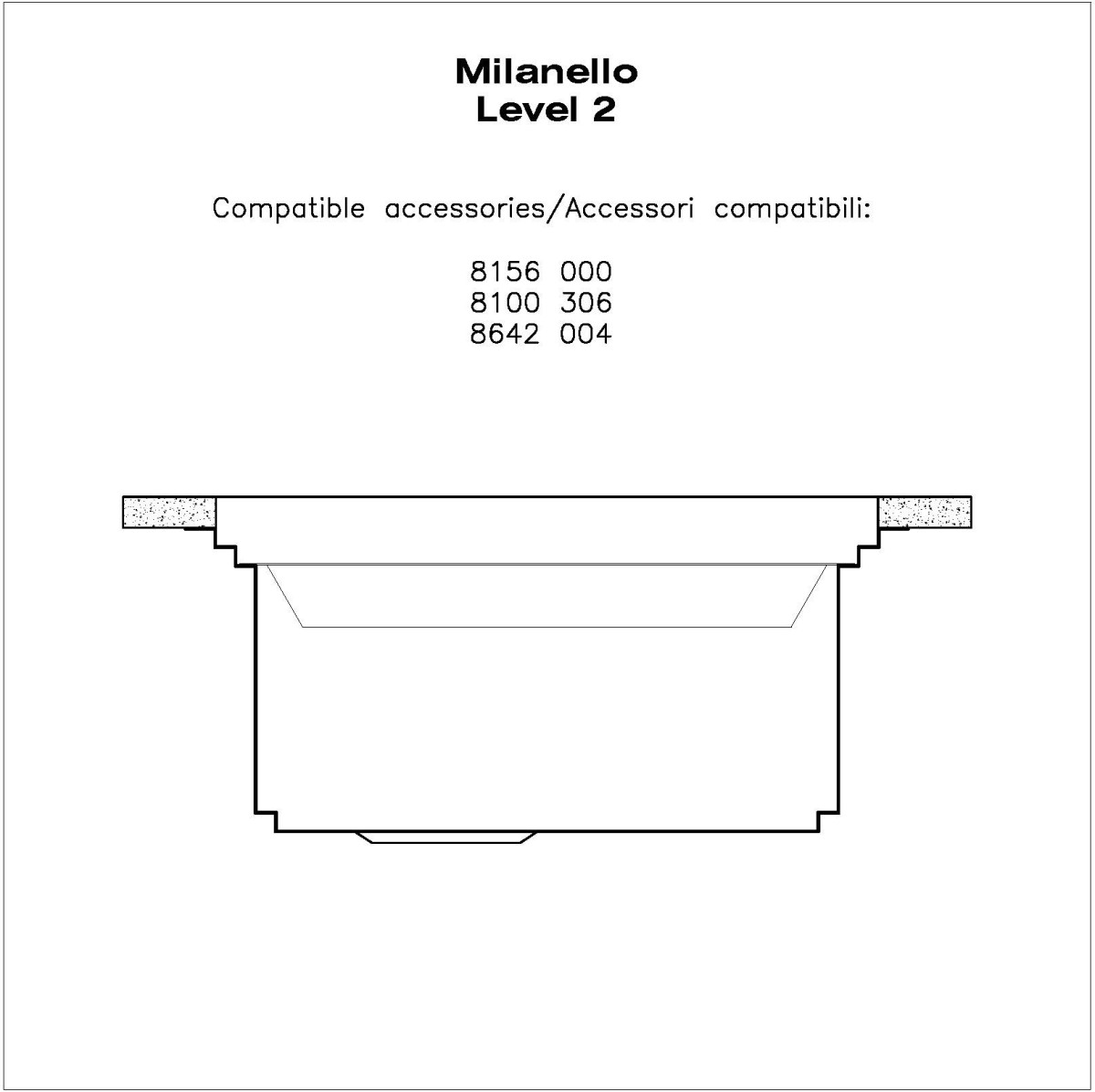 Sink Milanello workstation