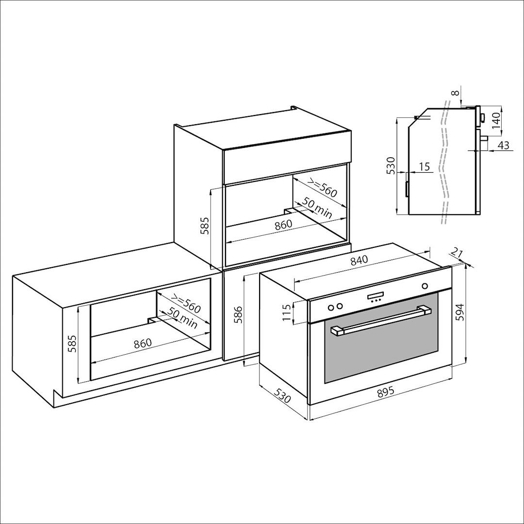Oven (Gas) KE
