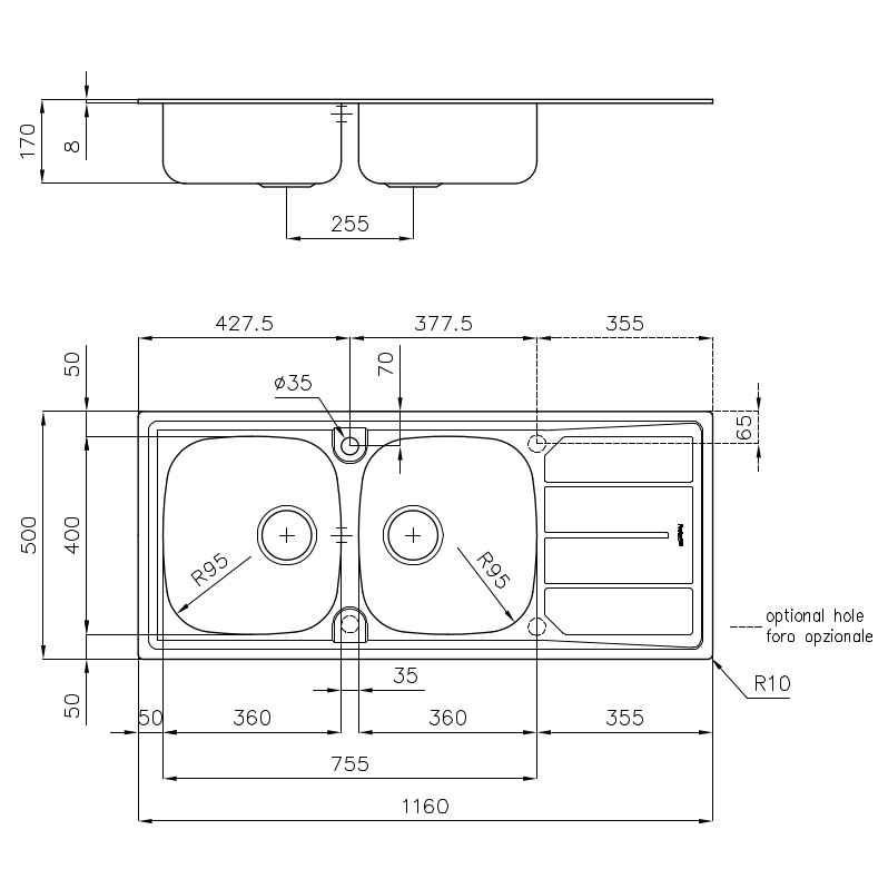 Sink S1000