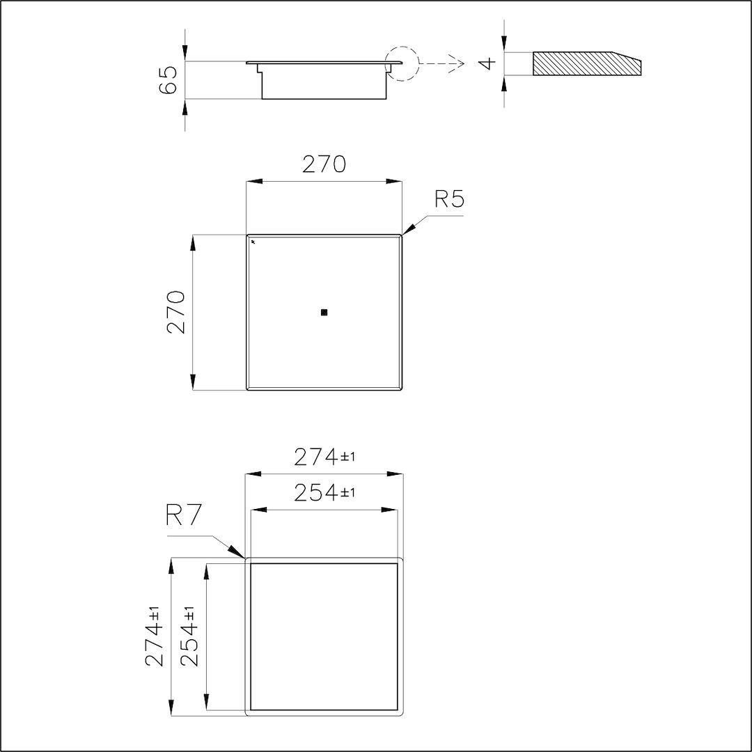 Cooker hob - Quadra Modular Induction Plate