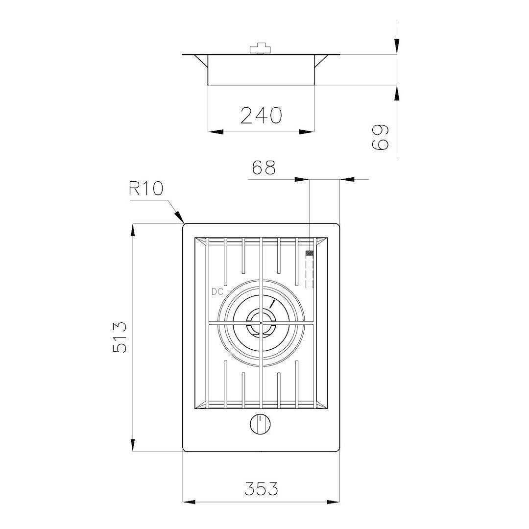 Cooker hob FL