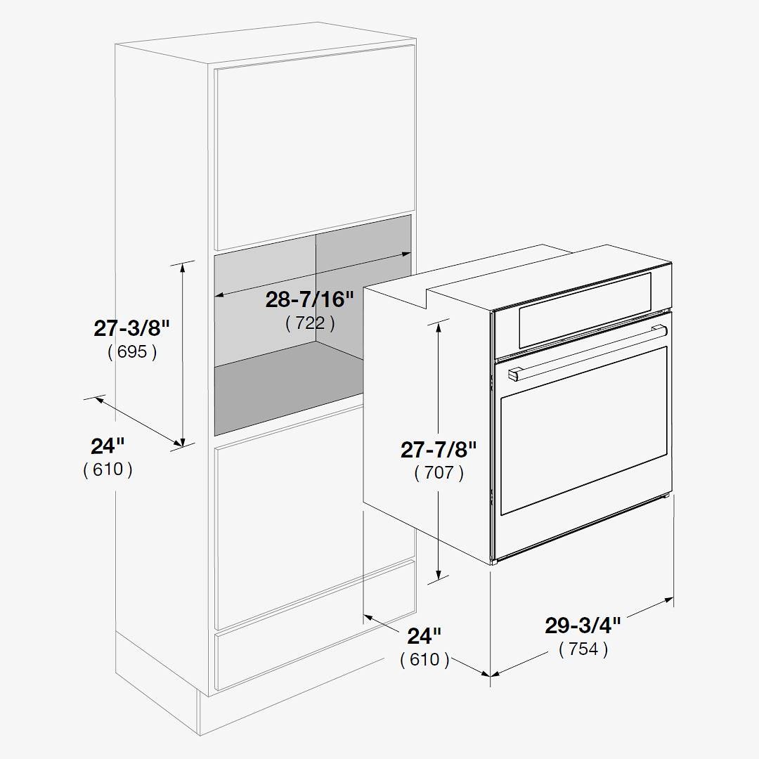 Oven Professional Stainless Steel 30"