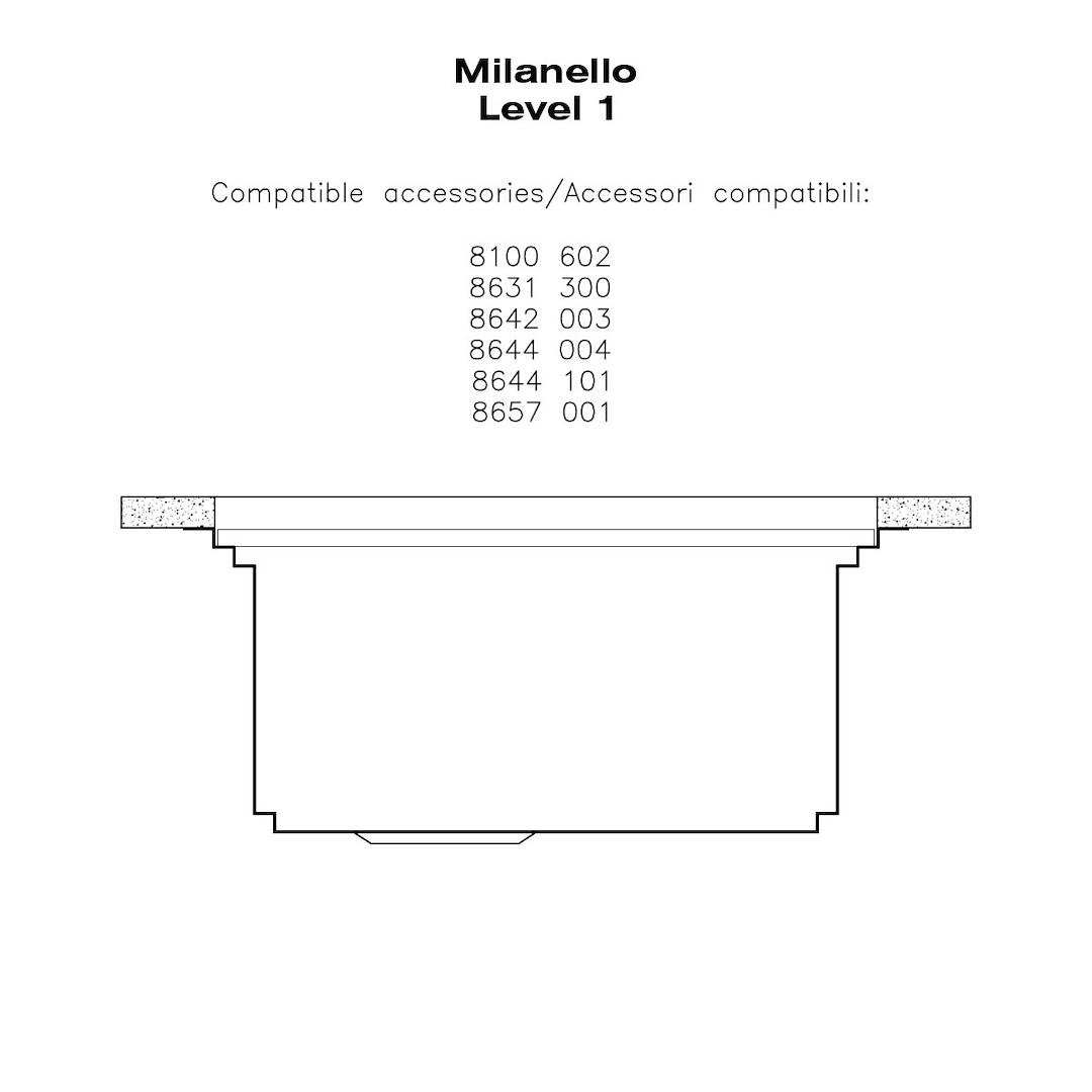 Sink Milanello workstation
