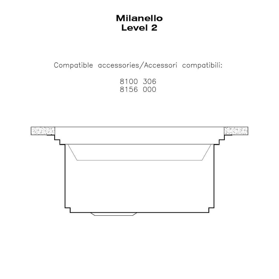 Sink Milanello workstation