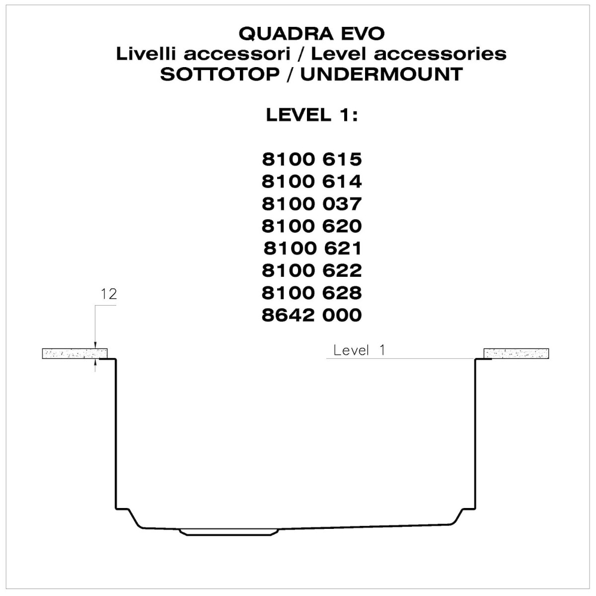 Sink Quadra EVO