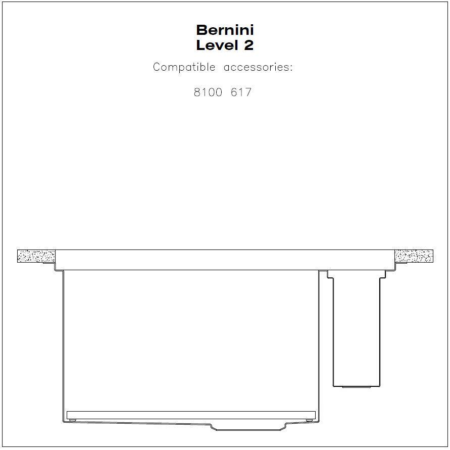 Sink Bernini 36″ x 21" – U/M - (USA)