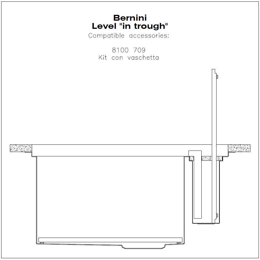 Sink Bernini 36″ x 21" – U/M - (USA)