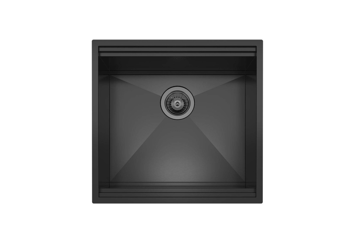 Sink Leonardo Black 20″ x 20" – U/M