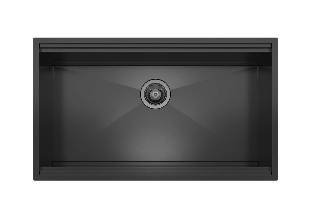 Sink Leonardo Black 33" x 20" – U/M
