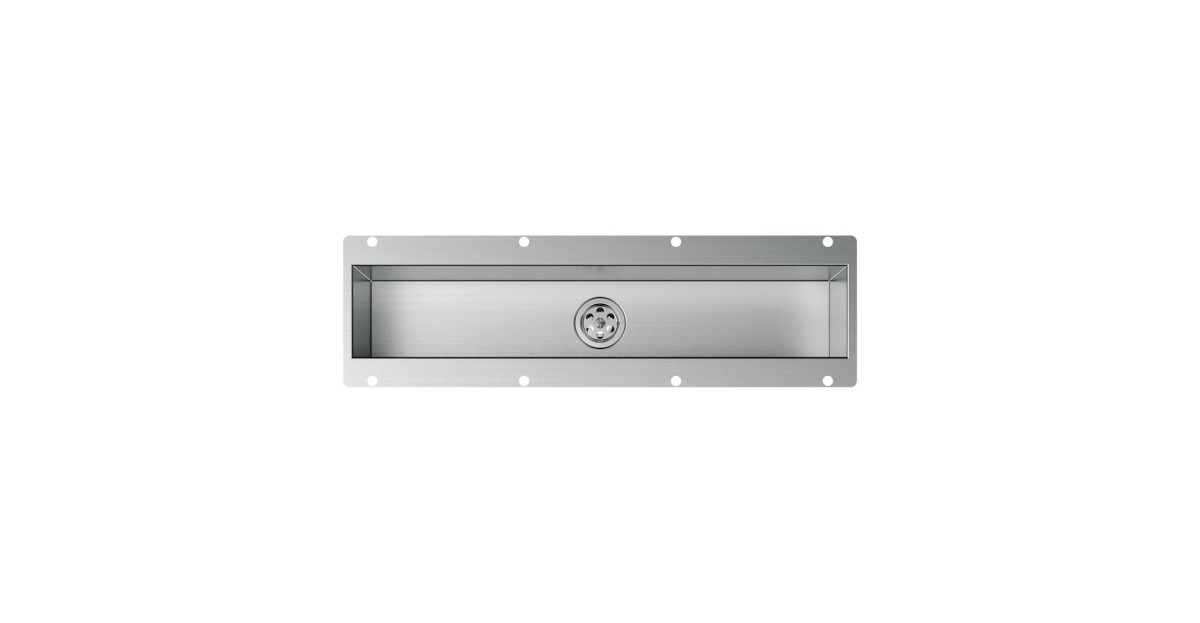 Slim equipped troughs