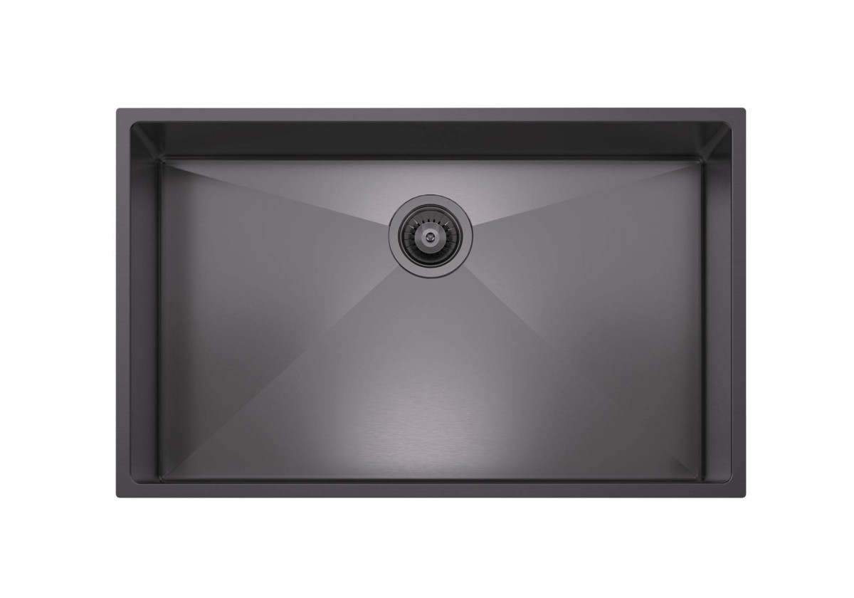 Armored R12 Sink Gun Metal 32” x 20" – U/M