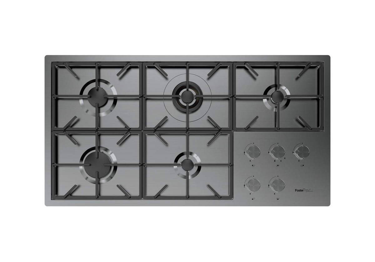 Cooker hob Foster Milano PVD Gun metal