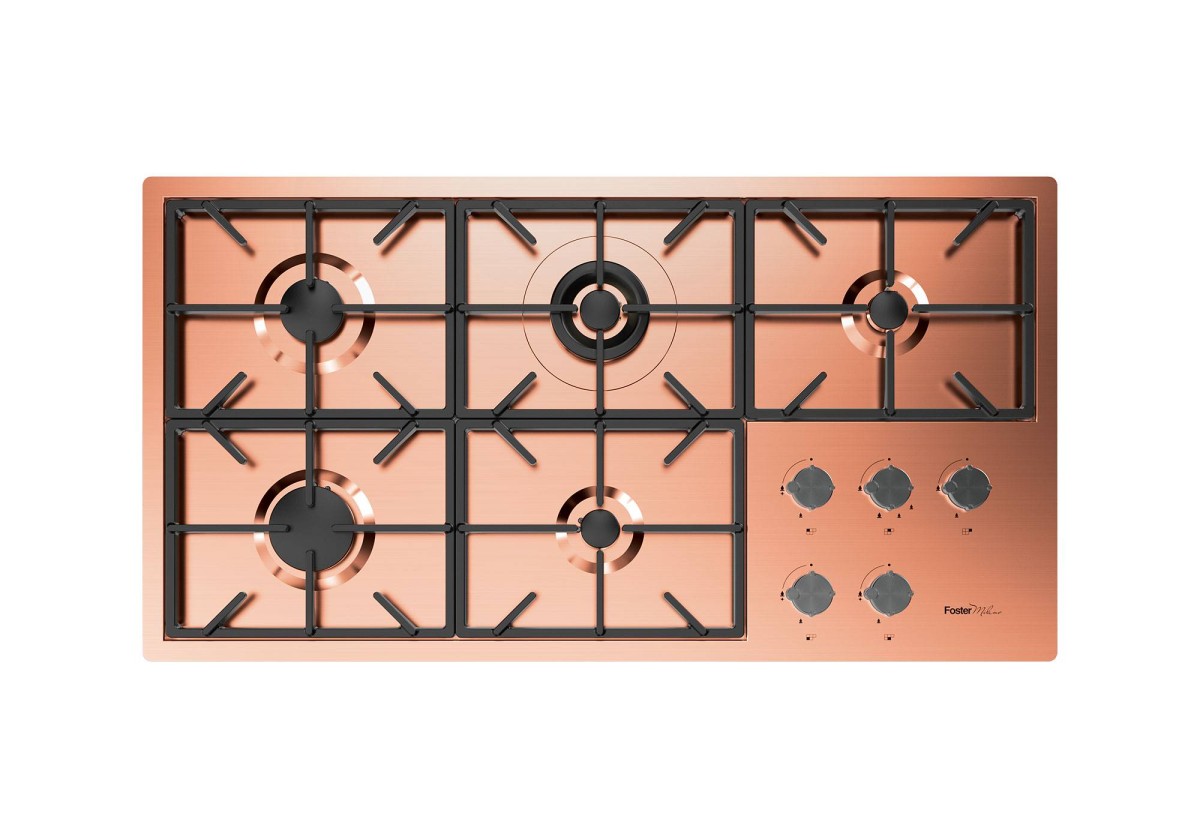 Cooker hob Foster Milano PVD Copper