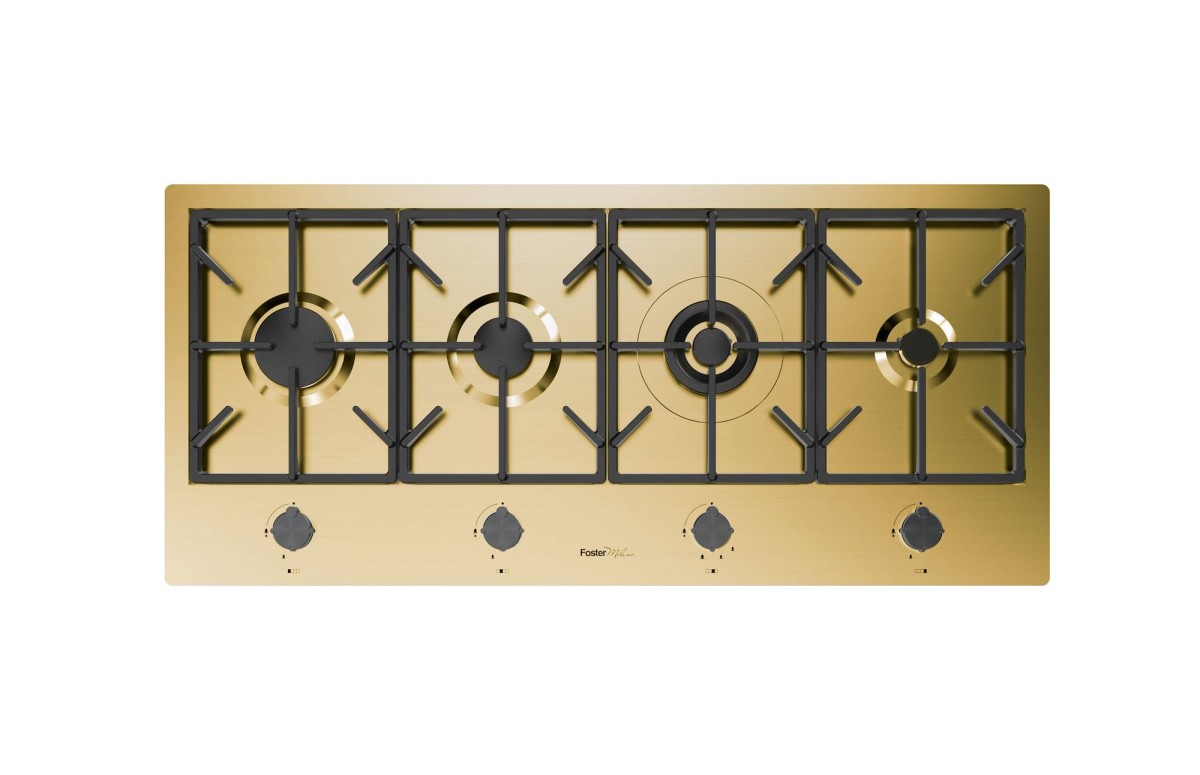 Cooker hob Foster Milano PVD Gold