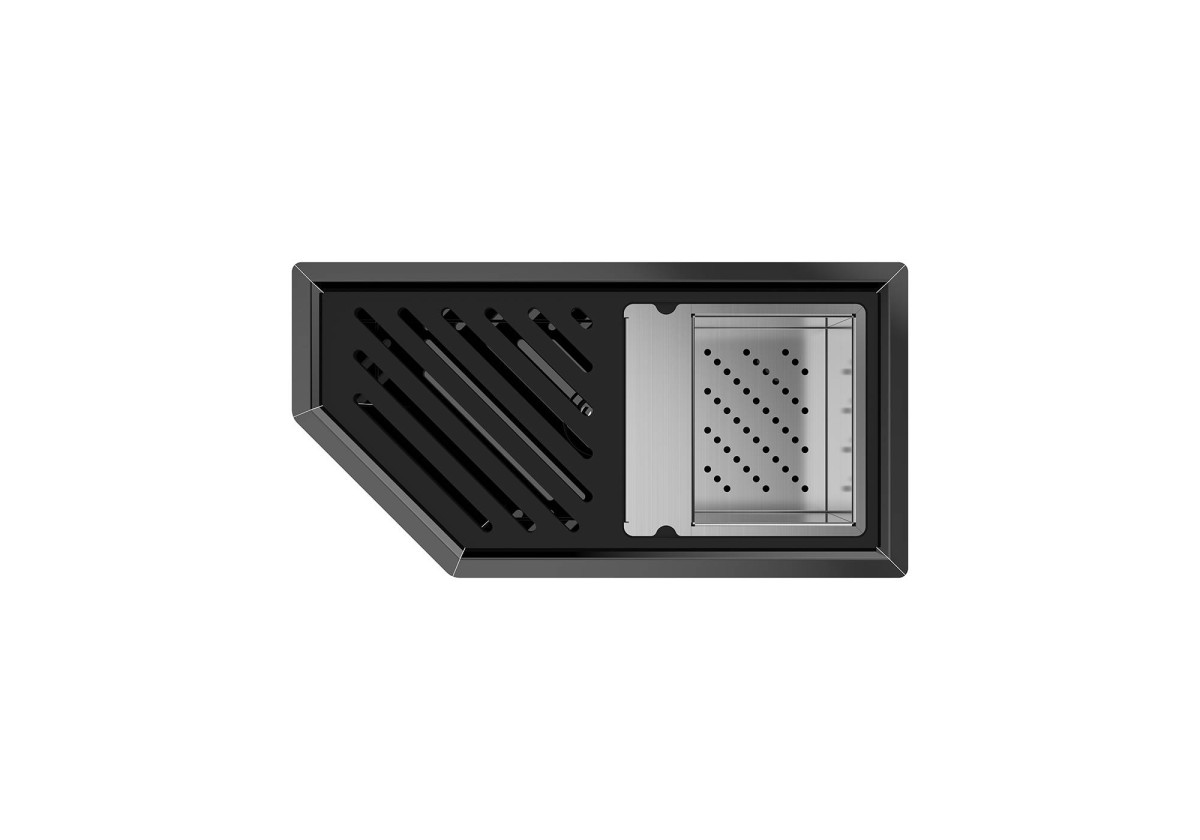 Diade equipped troughs Gun Metal