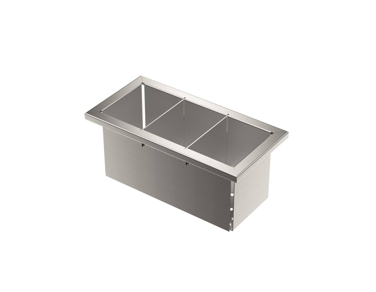 Stainless steel perforated tray