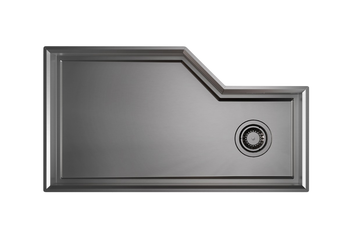 Sink Diade Gun Metal Fumè