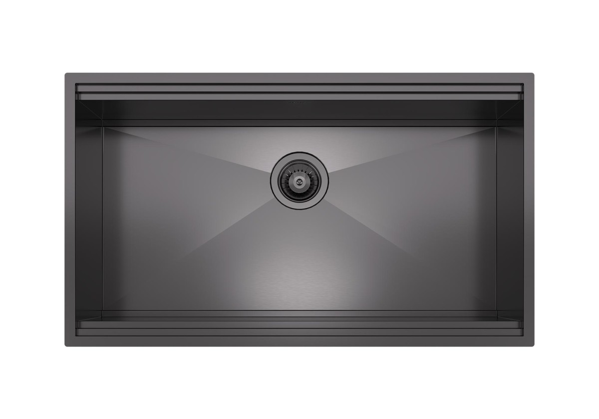 Sink Leonardo Gun Metal 33" x 20" – U/M
