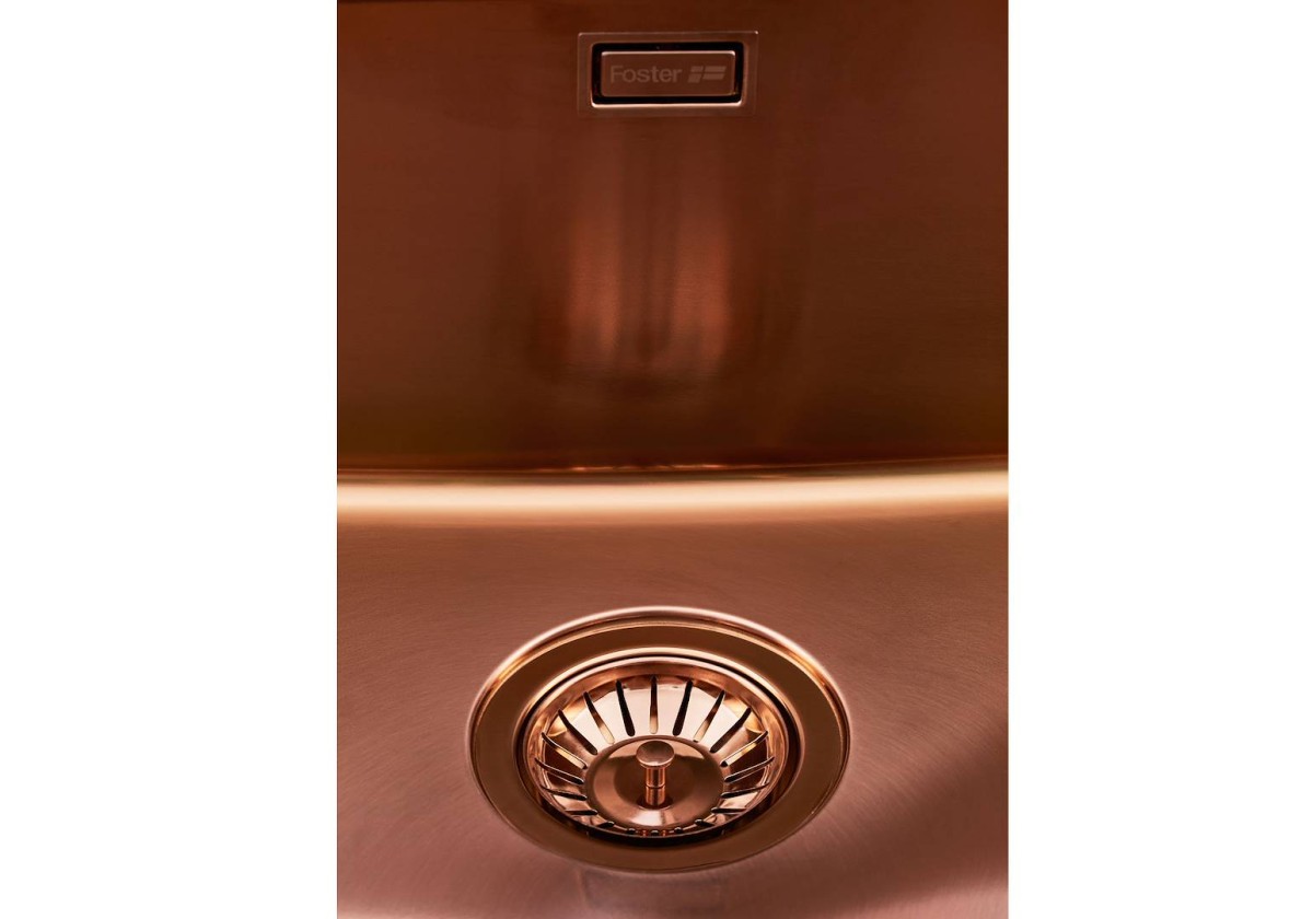 waste fitting 3,5 with perimetral overflow Copper