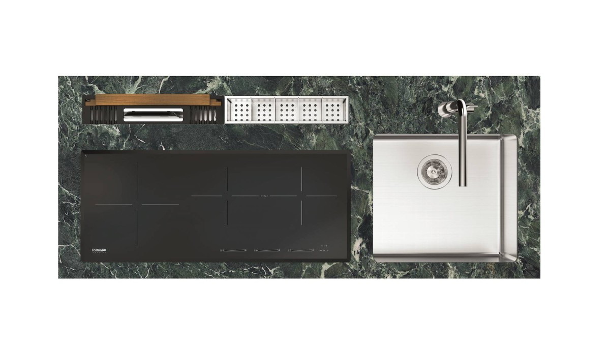 Slim equipped troughs