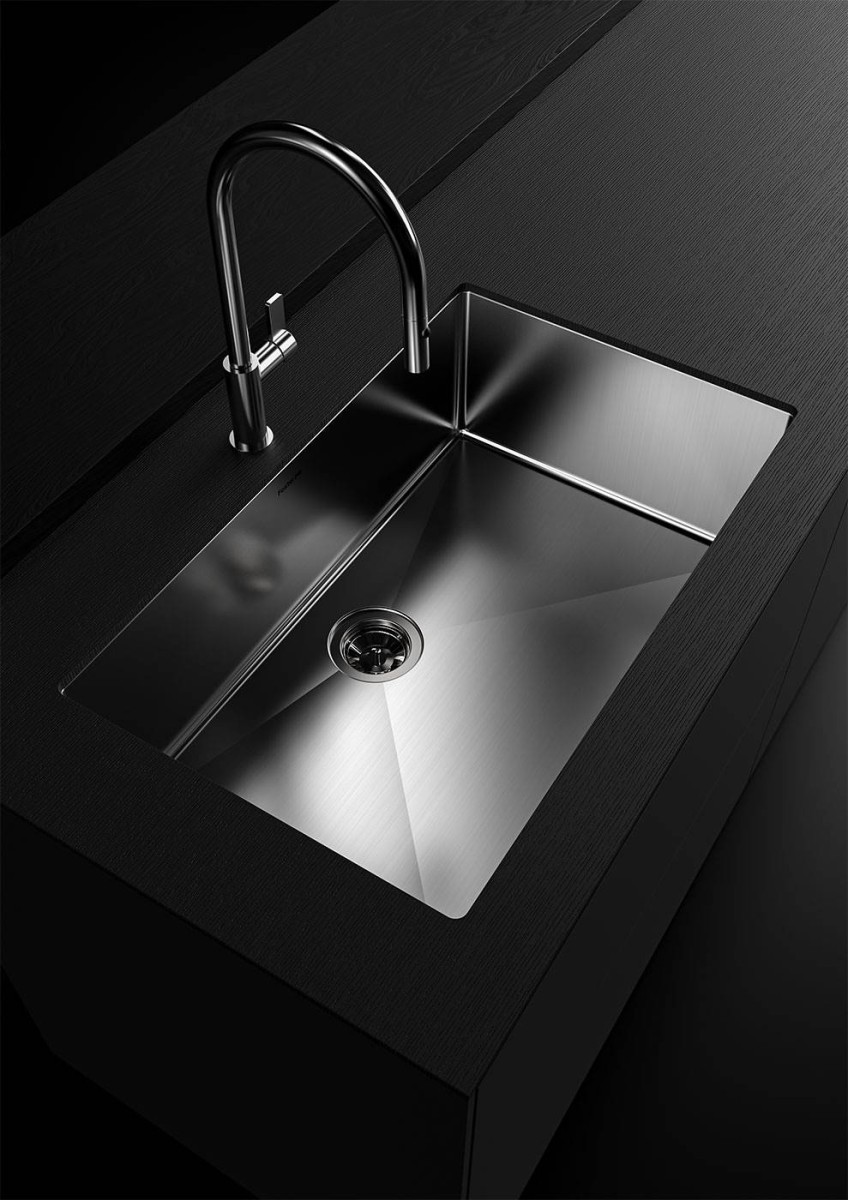 Armored R12 Sink 32” x 20" – U/M