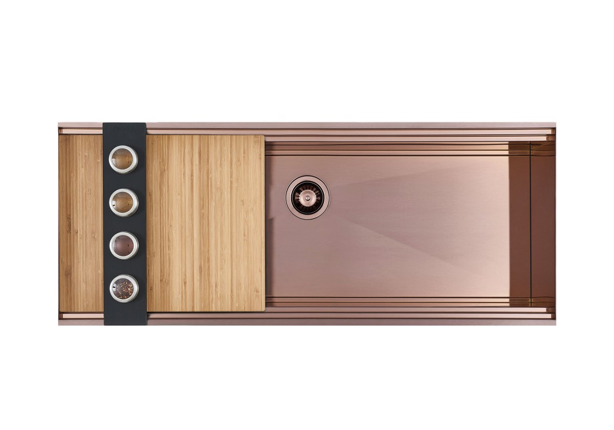 Sink Happy Hour Copper 49″ x 20" – U/M