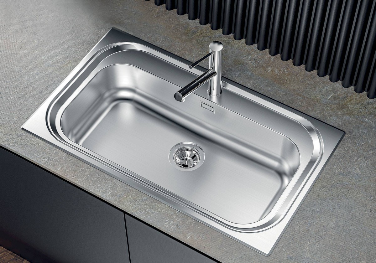 Single tank sink S1000 Gun Metal