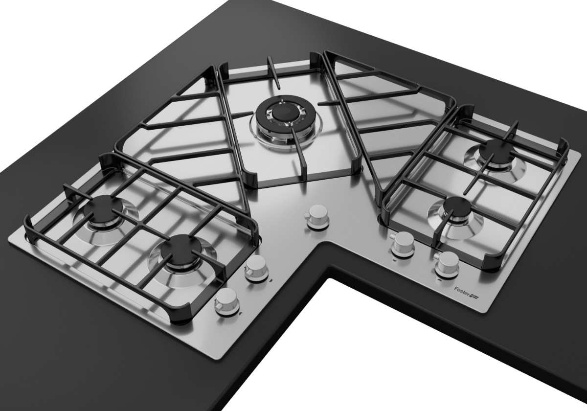Cooker hob Angolare