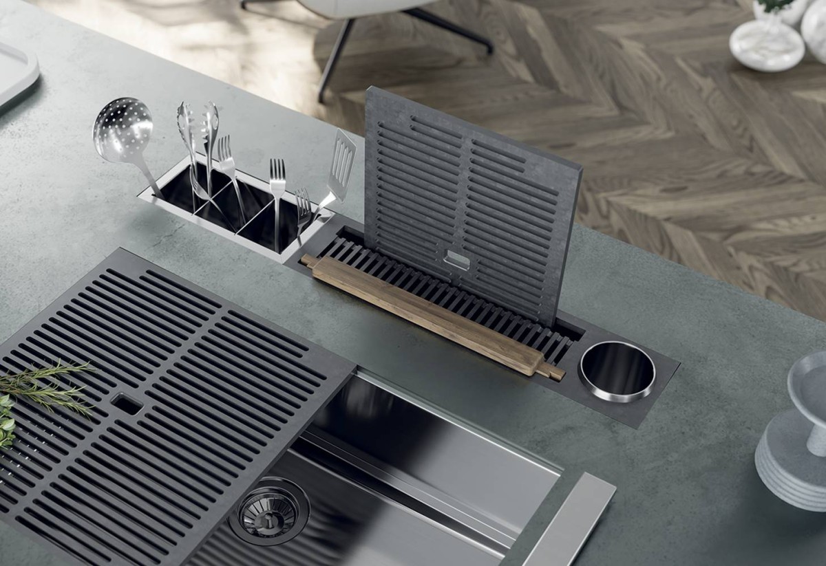 Equipped troughs