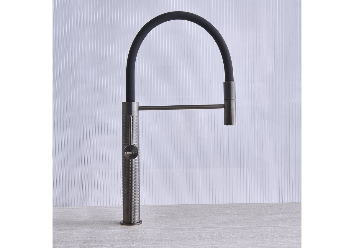 Mixer Tap Skin Gun Metal
